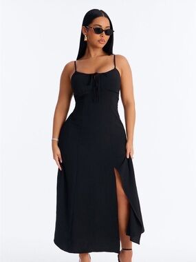 Maxi Dress by fashion nova (Lysandra Sleeveless Airflow Maxi Dress)